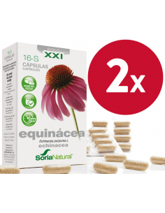 Pack de 2 uds Echinacea 30 capsulas de Soria Natural