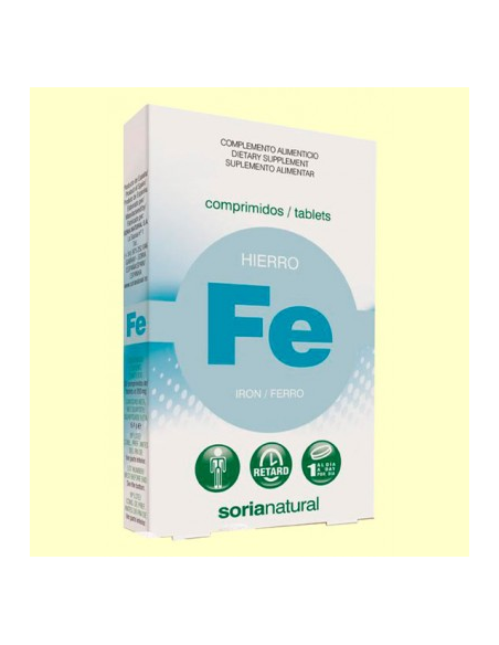 Pack de 2 ud Retard Hierro 32 Comprimidos de Soria Natural