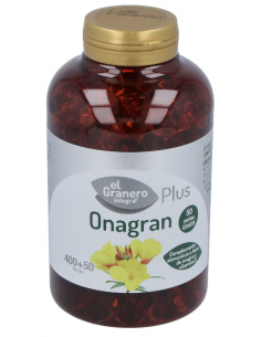 Onagran Aceite De Onagra, 400+50 Per, 700 Mg de El Granero Integral