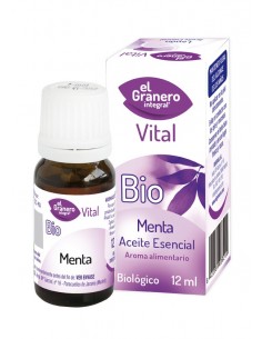 Aceite Esencial De Menta Bio, 12 Ml de El Granero Integral
