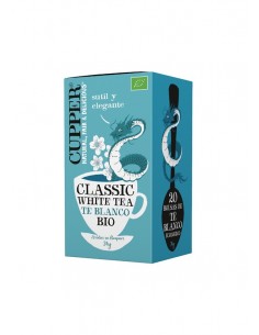 Te Blanco Infusion 20  Bolsitas. Bio Cupper