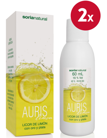 Pack de 2 ud Auris Lemon 60Ml. de Soria Natural