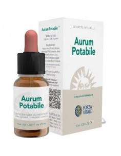 Aurum Potable (Oro) Metal Espagirico 10Ml. de Forza Vitale