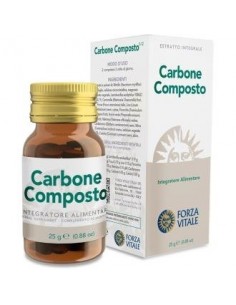Carbone Composto  25Gr.Comprimidos de Forza Vitale