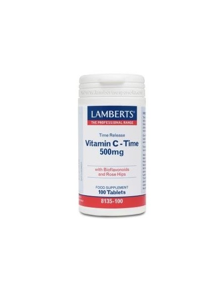Pack de 2ud Vitamina C 500Mg Time De Lib. Sostenida 100  Com