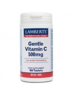 Pack de 2ud Gentle Vitamina C 500 Mg.(No Acida) 100  Comprim