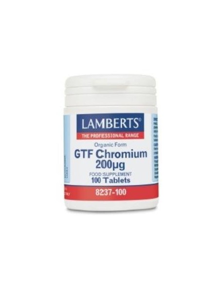 Pack de 2ud Cromo Gtf 200 Mcg. 100 Cap. de Lamberts