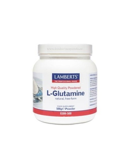 Pack de 2ud L-Glutamina Polvo 500Gr de Lamberts