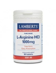 Pack de 2ud L-Arginina 1000Mg. 90 Comprimidos de Lamberts
