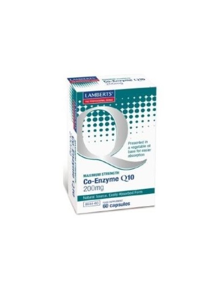 Pack de 2ud Coenzima Q10 200Mg. 60Cap. de Lamberts