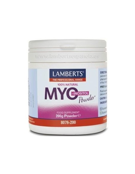 Pack de 2ud Myo Inositol Polvo 200Gr. de Lamberts