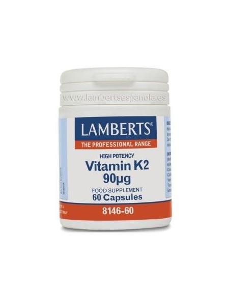 Pack de 2ud Vitamina K2 90µg 60Cap. de Lamberts