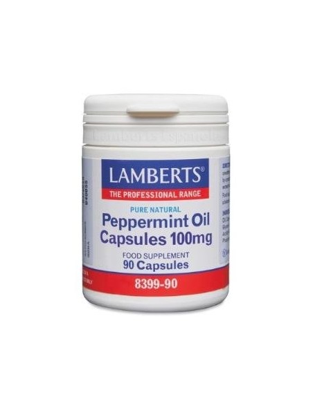 Pack de 2ud Aceite De Hojas De Menta 100 Mg. 90Cap. de Lambe