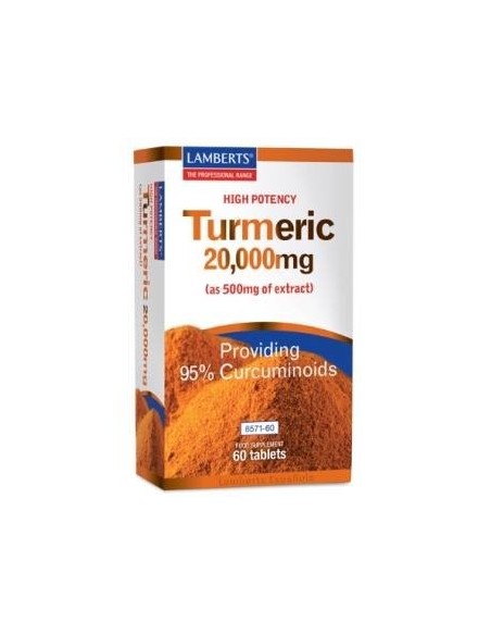 Pack de 2ud Curcuma 20.000Mg. (95% De Curcumina) 60 Comprimi