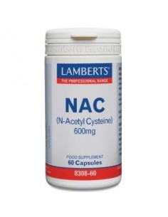 Pack de 2ud Nac (N Acetil Cisteina) 600Mg. 60Cap. de Lambert