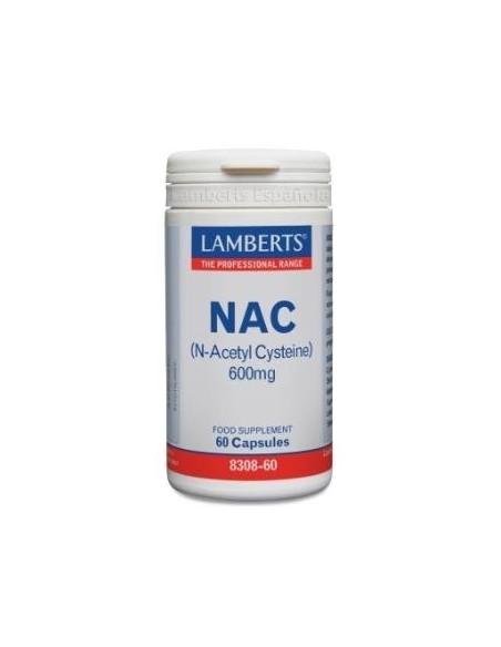 Pack de 2ud Nac (N Acetil Cisteina) 600Mg. 60Cap. de Lambert