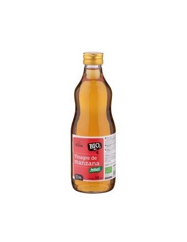 Vinagre de Manzana Bio Santiveri 500ml  Natural y Saludable