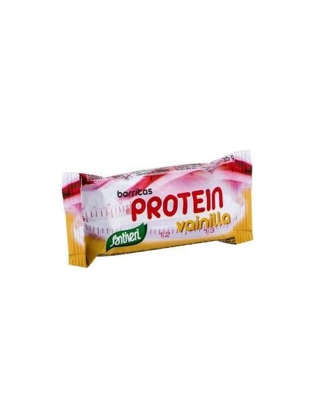 Barritas Protein Vainilla Caja 16Ud. de Santiveri