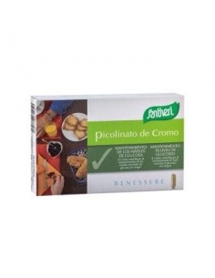 Picolinato De Cromo Forte 40 Cápsulas  Santiveri
