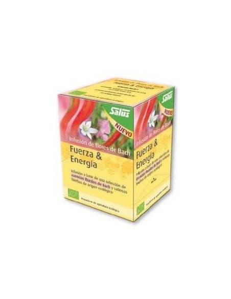 Infusion Flores Bach Fuerza Y Energia 15S Sobres de Salus