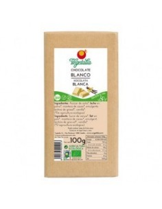 Chocolate Blanco 100 Gramos Bio Ccpae Vegetalia