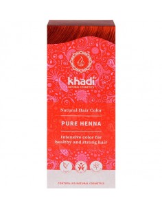 Henna Natural 100% Pura Rojo 100 Gr De Khadi