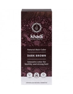 Herbal Color Castaño Oscuro 100 Gr De Khadi