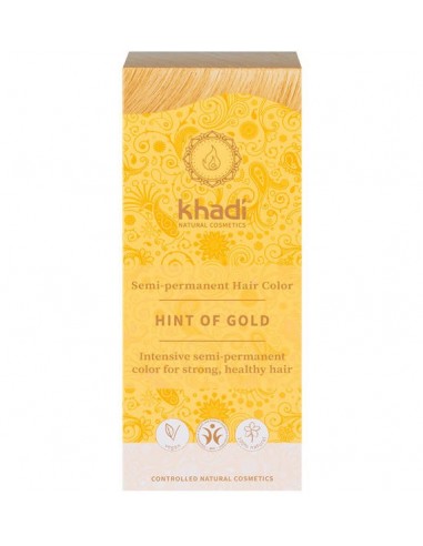 Herbal Color Rubio Toque De Dorado 100 Gr De Khadi