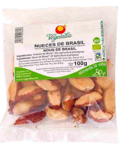 Nueces de brasil bio 100 g Vegetalia