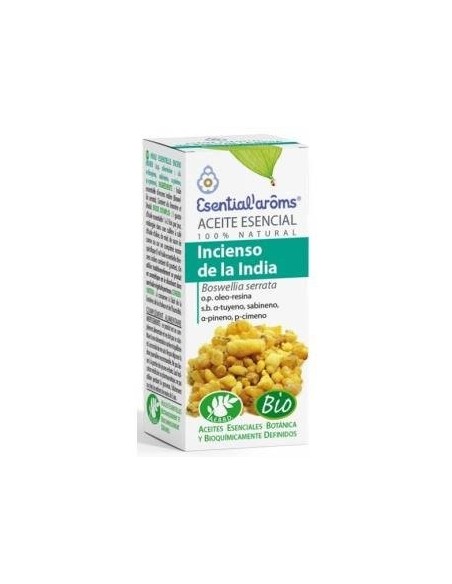 Incienso De La India Aceite Esencial 5Ml. Bio de Esential Ar