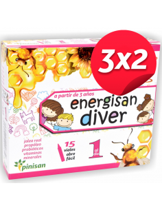 Pack 3x2 Energisan Diver 15...