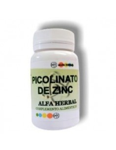 Picolinato De Zinc 90 Cápsulas  Alfa Herbal