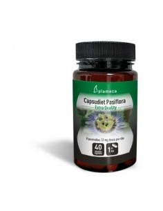 Capsudiet Pasiflora 40 Cápsulas Vegetales De Plameca