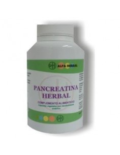 Pancreatina Herbal 120 Cápsulas  Alfa Herbal