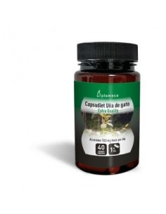 Capsudiet Uña De Gato 40 Cápsulas Vegetales De Plameca