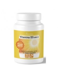 Vitamina D3 4000 Ui 90 Cápsulas Vegetales De Plameca