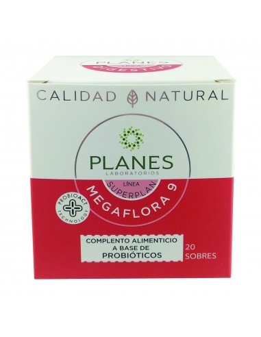 Superplan Mega Flora 9 20 Sobres Mediciplan de Laboratorios
