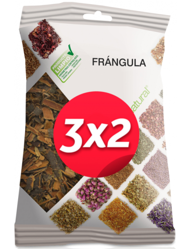 Pack 3X2 Frangula Bolsa 75Gr. de Soria Natural.