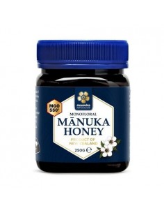 Miel De Manuka Raw Mgo 550+ Monofloral 250 gramos de Manuka New Zeland