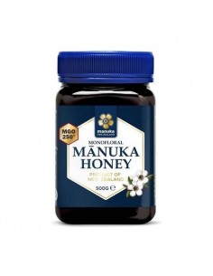 Miel De Manuka Raw Mgo 250+ Monofloral 500 gramos de Manuka New Zeland
