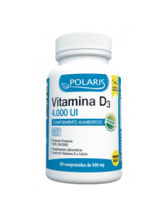 Vitamina D3 4000Ui 60 Comprimidos Polaris