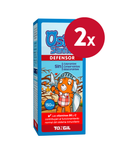 Pack 2 Unidades Osito Sanito Defensor 150 ml de Tongil.