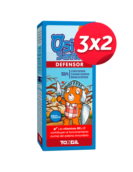Pack 3x2 Osito Sanito Defensor 150 ml de Tongil..