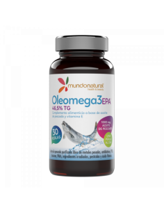 Oleomega 3 Epa 46,5% 30 Perlas de Mundonatural