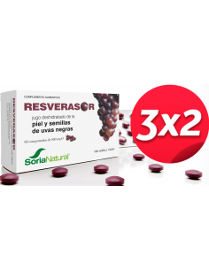 Pack 3X2 Resverasor 60...