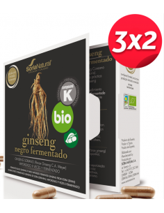 Pack 3X2 Ginseng Negro...