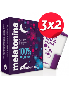 Pack 3X2 Melatonina 90Comp....