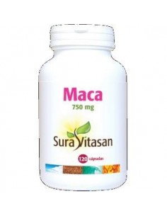 Pack de 2 uds Maca 750Mg. 120Cap. de Sura Vitasan