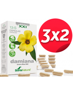 Pack 3X2 Cap.S 13 Damiana...