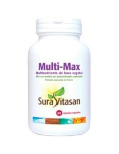 Pack de 2 uds Multi Nutri Max Multinutriente Base Vegetal 60Cap. de Sura Vitasan